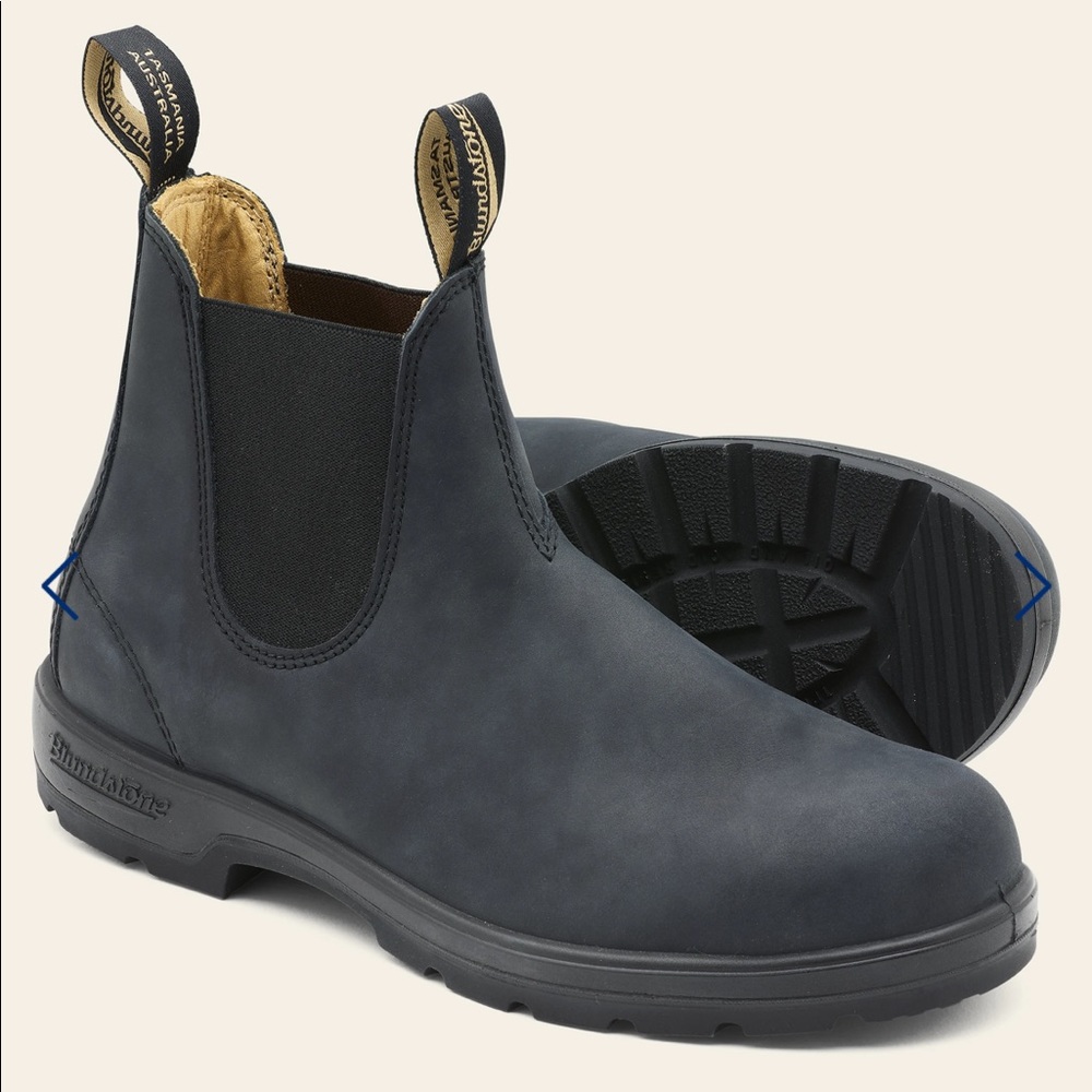 Men’s Blundstone 587 Size 8.5 Rustic Black